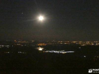 Vespertina en Perdiguera con Luna Llena; murcia senderismo rutas por asturias valencia senderismo ru